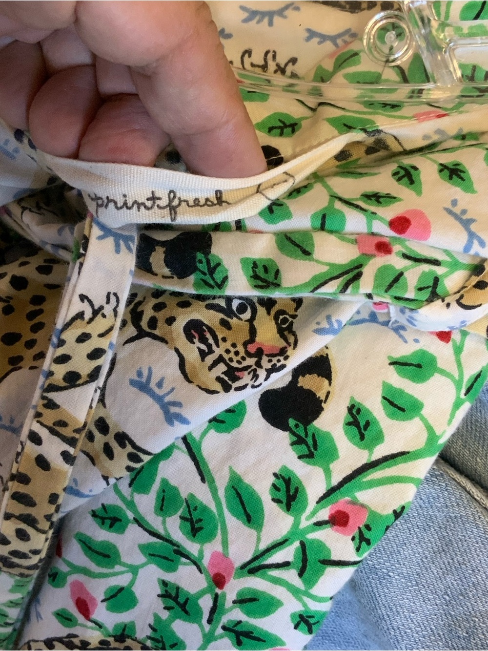 Printfresh Robe Leopard Organic Cotton - Picture 7 of 7